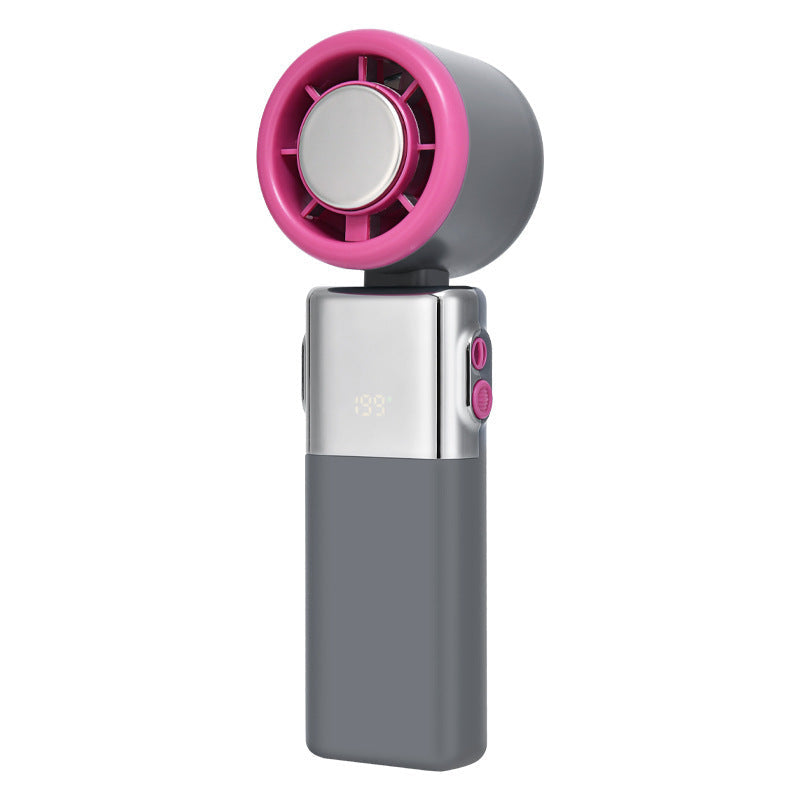 Women's portable hand fan with intelligent digital display Kalsten