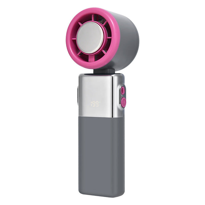 Women's portable hand fan with intelligent digital display Kalsten
