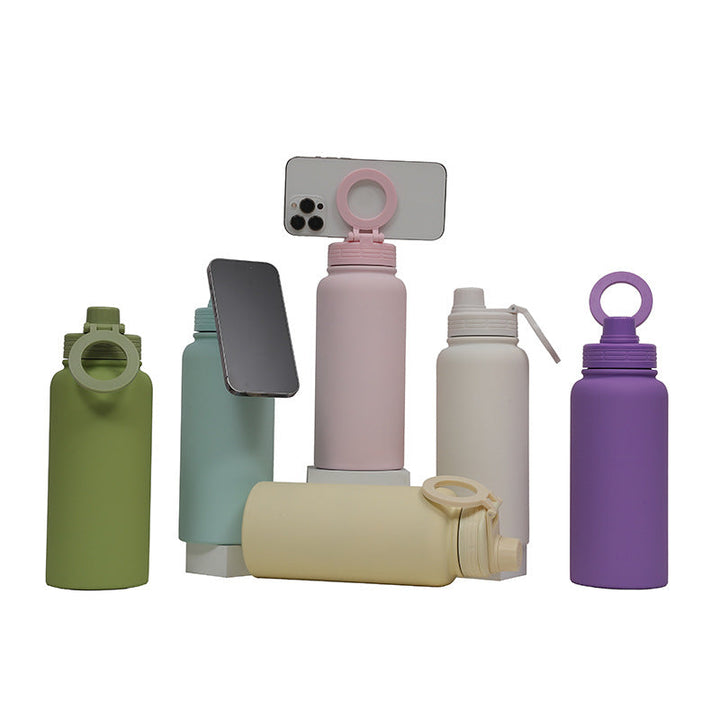 Women's resealable drinking bottle with ergonomic design Kalsten