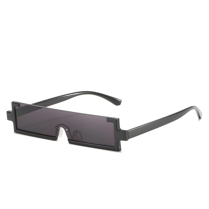 Ladies futuristic sunglasses with unique geometric design Kalsten