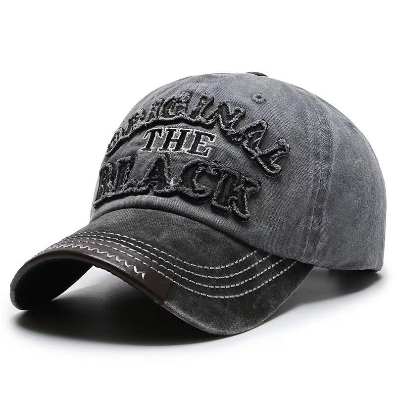 Men's Vintage-Inspired Distressed Cap Kalsten
