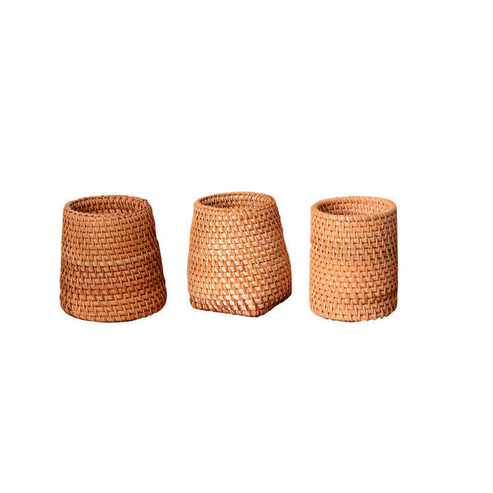 Women handcrafted tea basket with handle Kalsten