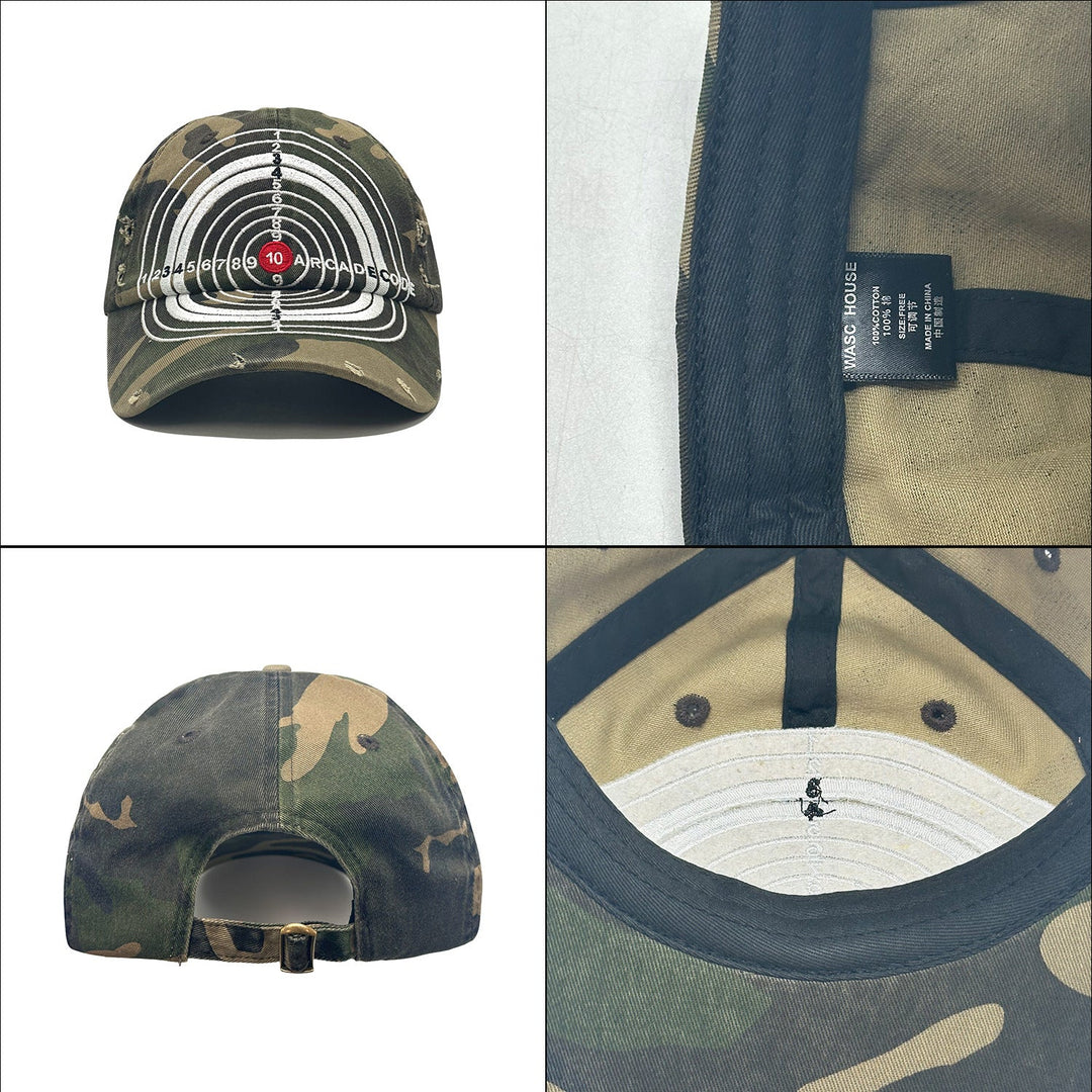 Women's Camouflage Cap with Embroidered Design Brehn