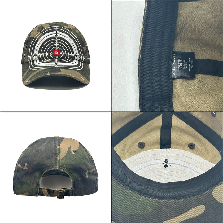 Women's Camouflage Cap with Embroidered Design Brehn