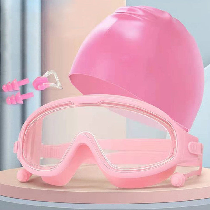 Diving goggles with comfortable silicone rim and waterproof earplugs Kalsten