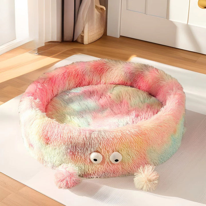 Cute Plush Dog Bed