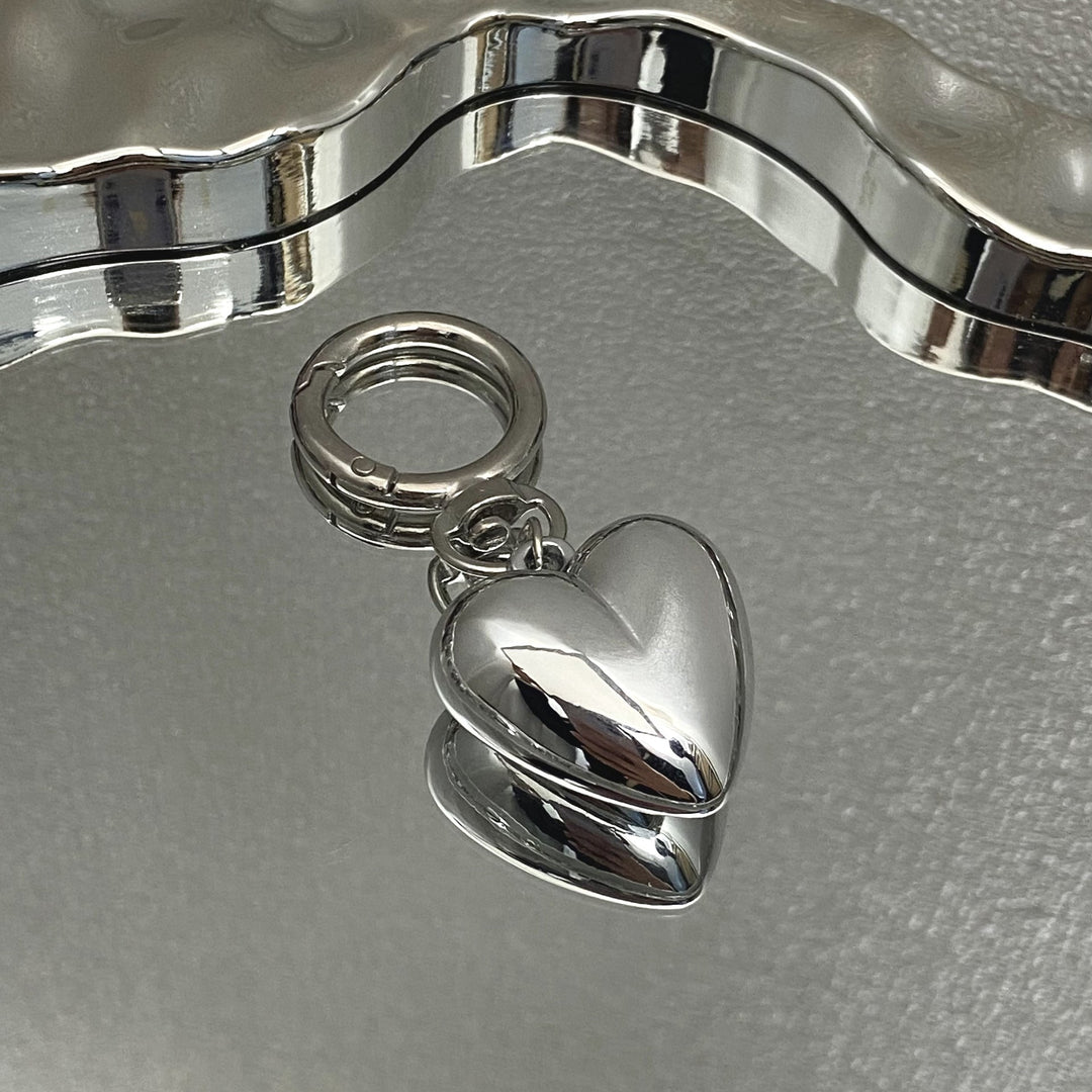 Heart-Shaped Charm Keychain Kalsten