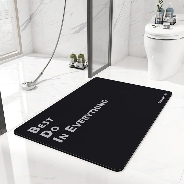 Checkered Pattern Bath Mat Kalsten