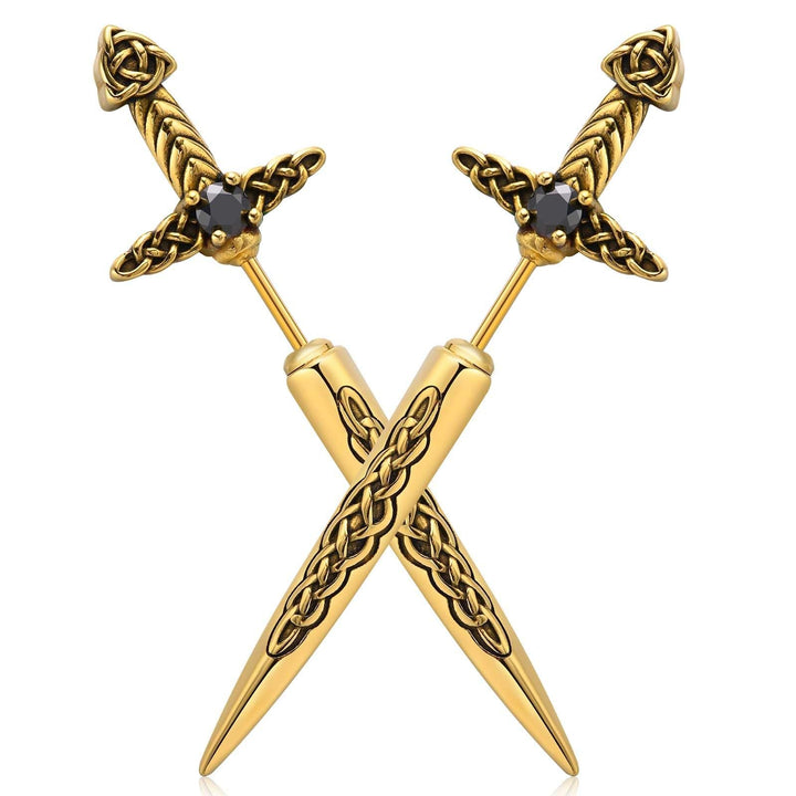 Gothic Sword-Shaped Brooch Kalsten