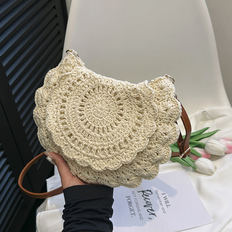 Hand-knotted shoulder bag Kalsten