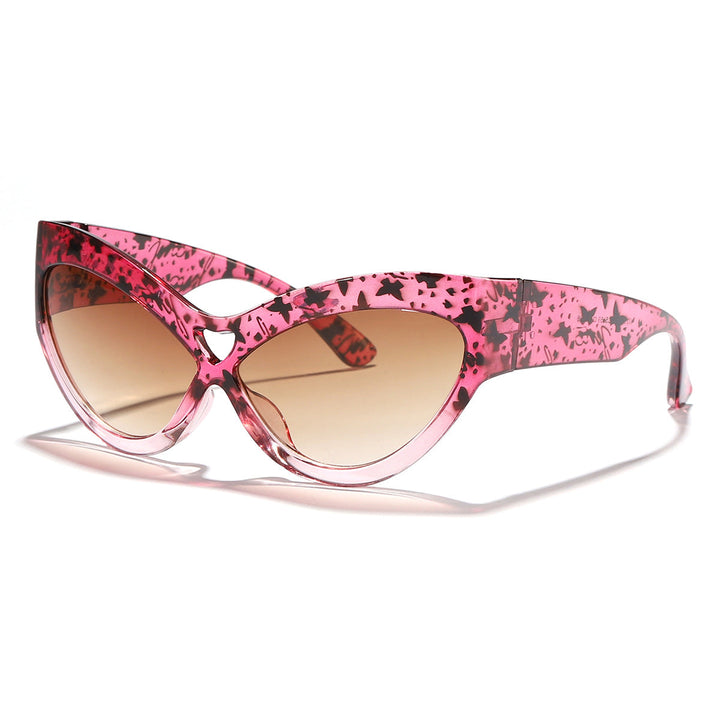 Women striking sunglasses in trendy leopard pattern Kalsten