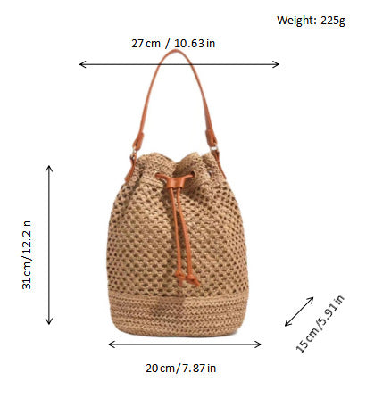 Light Macrame Tote Bag Kalsten