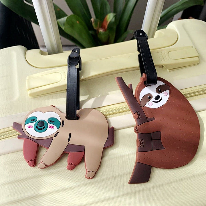 Cute Sloth Luggage Tag Kalsten