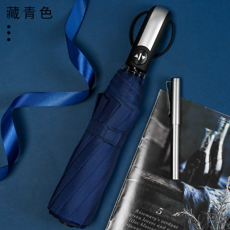 Women's foldable umbrella with 12 sturdy ribs and elegant design Kalsten