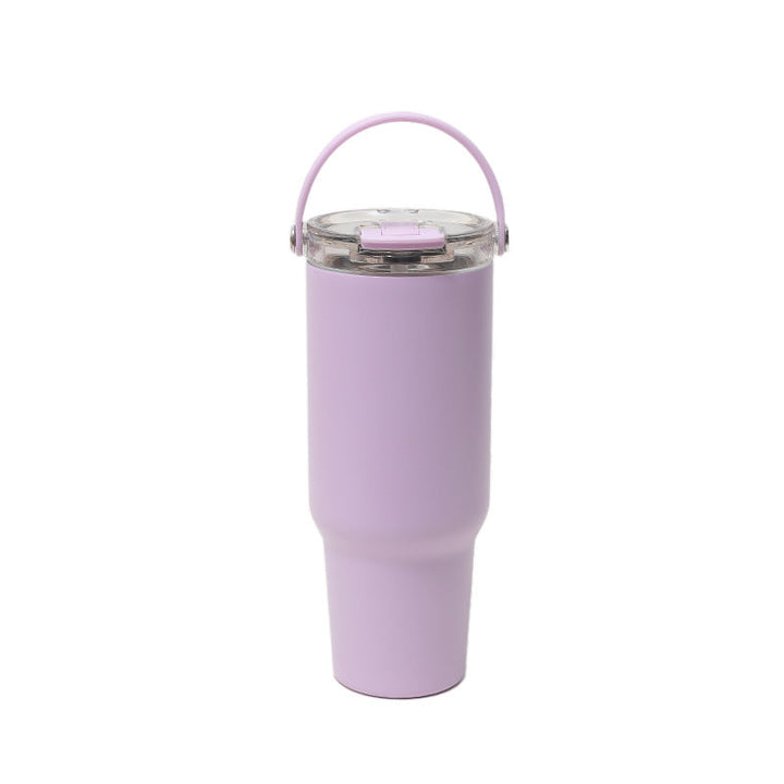 Women's insulated drinking cup with robust silicone grip and leak-proof lid Kalsten