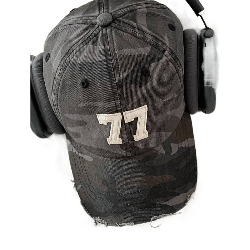 Women's Distressed Camouflage Baseball Cap Kalsten