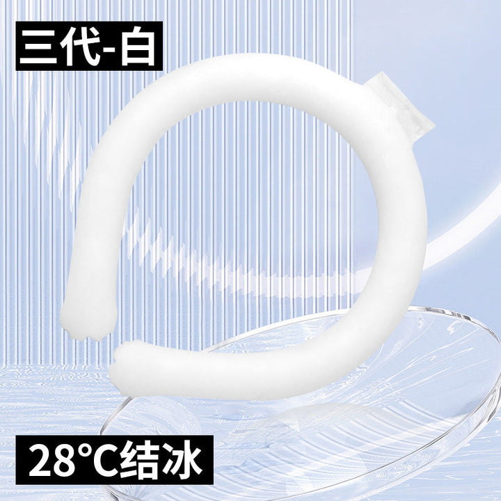 Women's flexible silicone LED neck light for hands-free reading and sports Kalsten