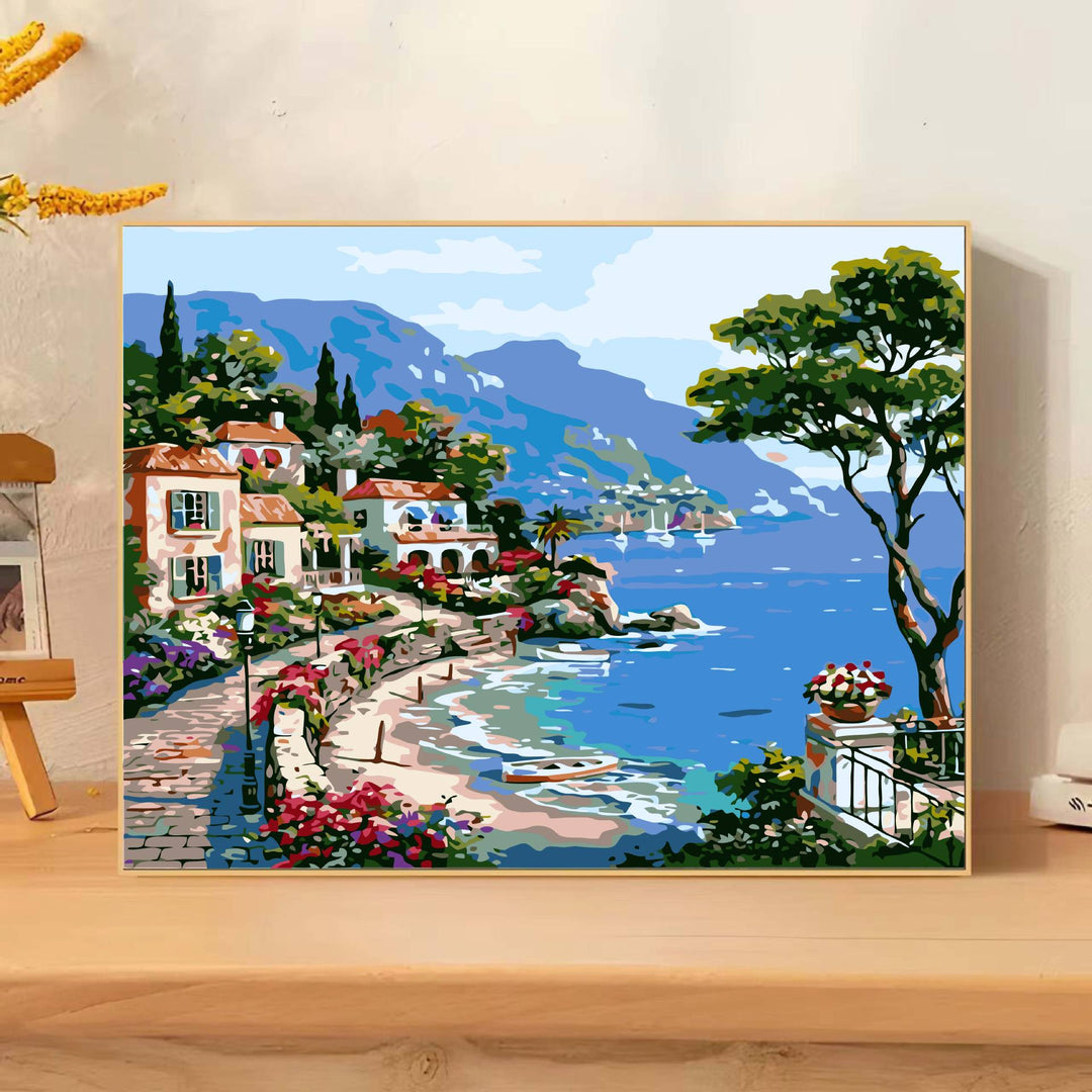 Scenic Landscape Art Canvas Print Kalsten