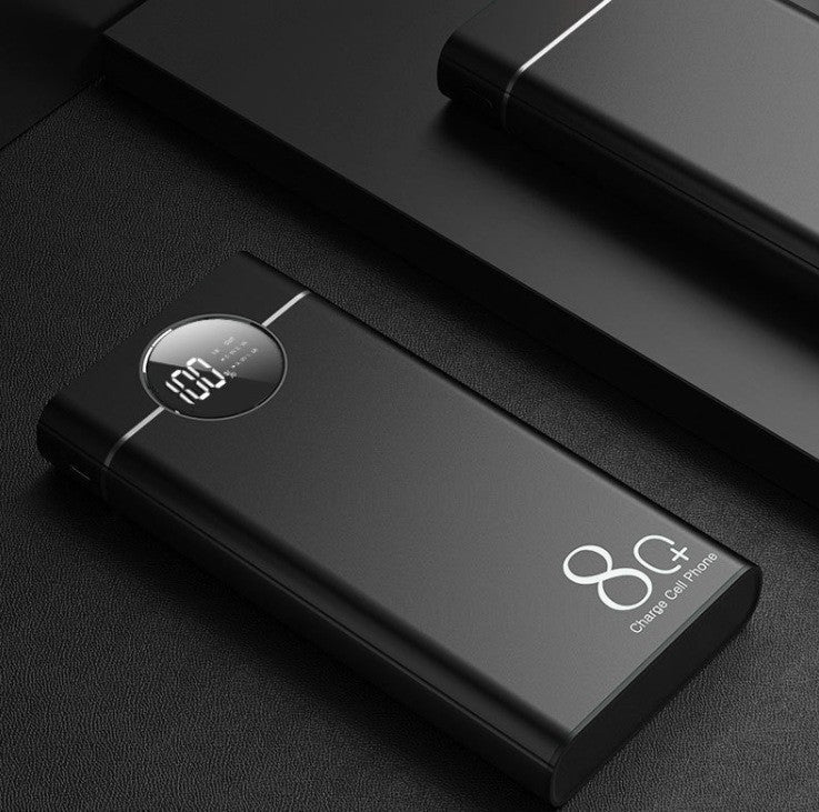 Portable power bank with innovative LED display and intelligent fast charging function Kalsten