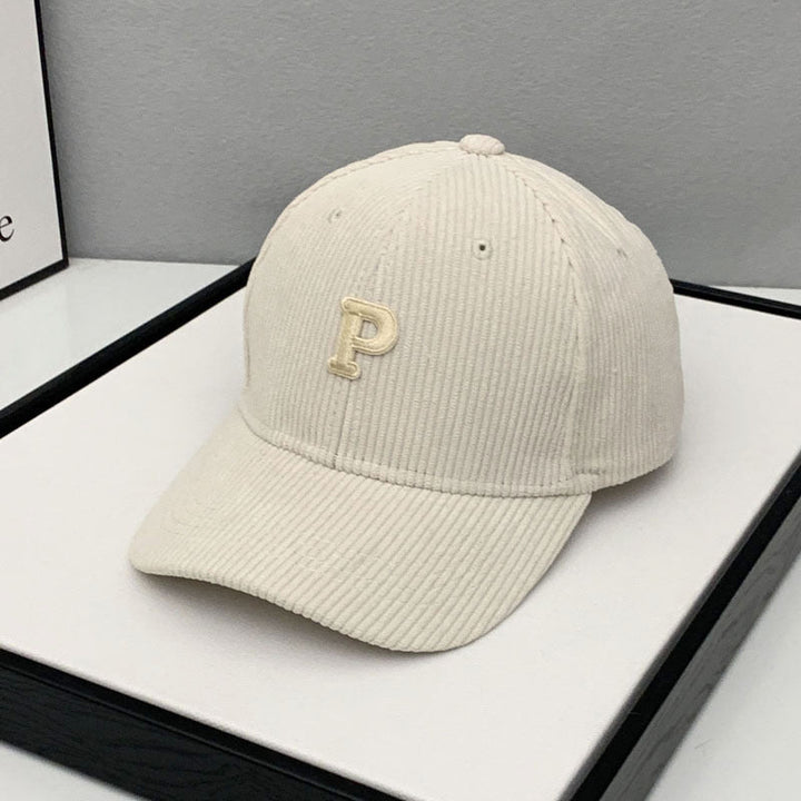 Women's Corduroy Adjustable Baseball Cap Kalsten