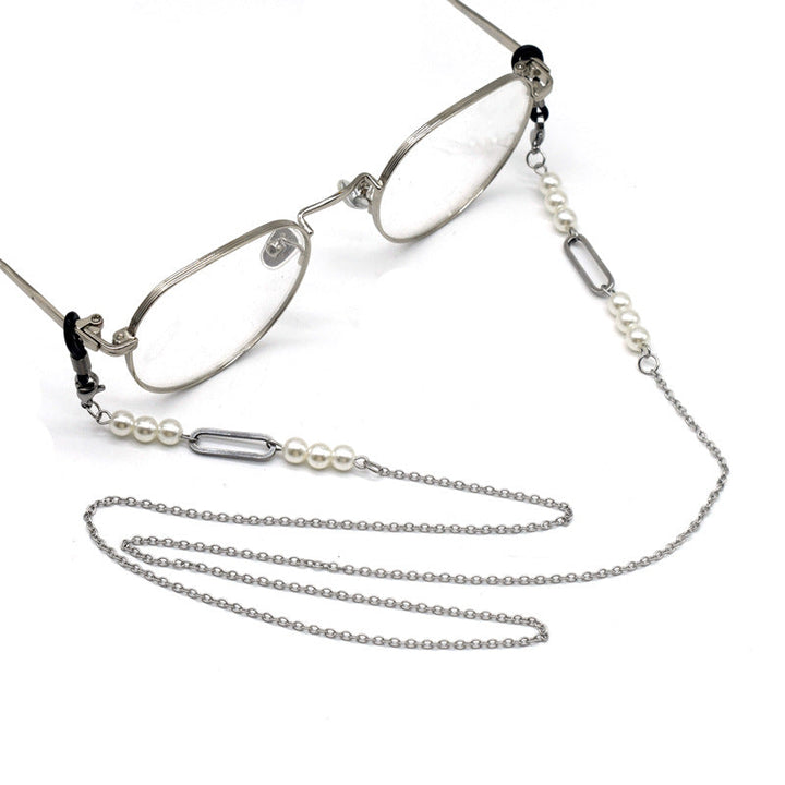 Elegant Pearl-Linked Eyewear Chain Kalsten 1786692206