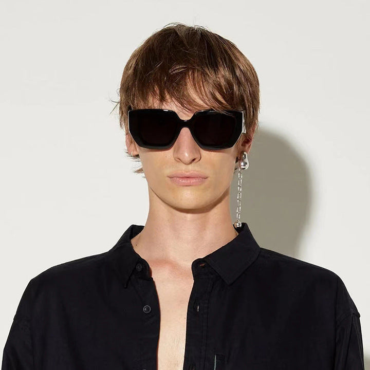 Women modern geometric sunglasses with striking frame Kalsten