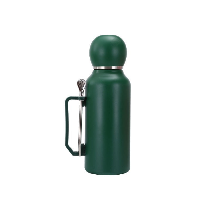 Ladies insulated multifunctional drinking bottle with integrated tea strainer Kalsten