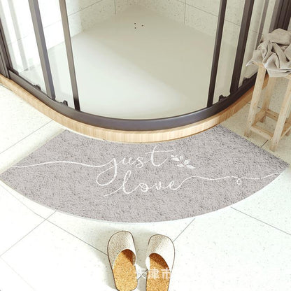 Cozy Curved Bath Mat Acalora
