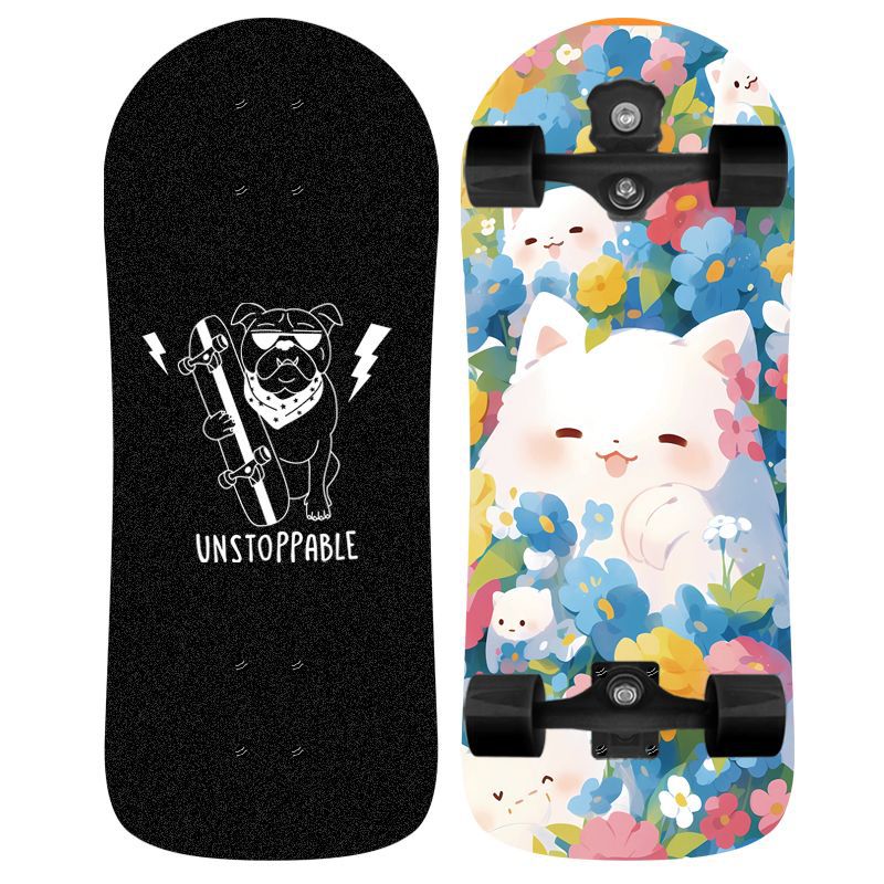 Unicorn-Themed Graphic Skateboard Kalsten