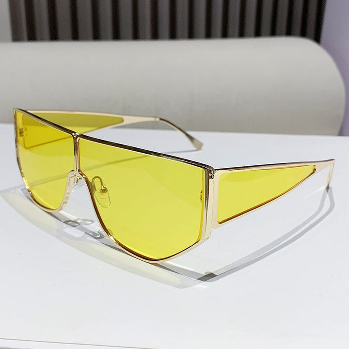 Men's Bold Statement Shield Sunglasses Kalsten
