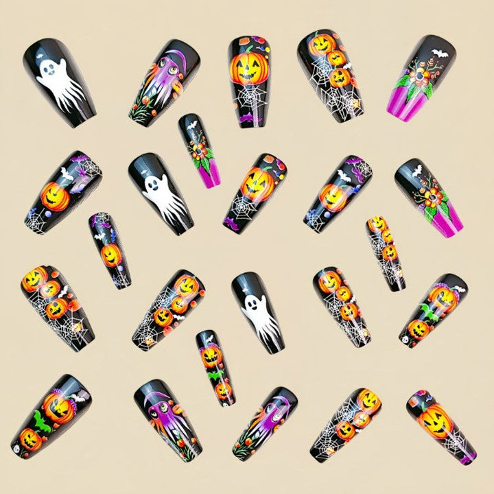 Halloween-Themed Nail Art Kalsten