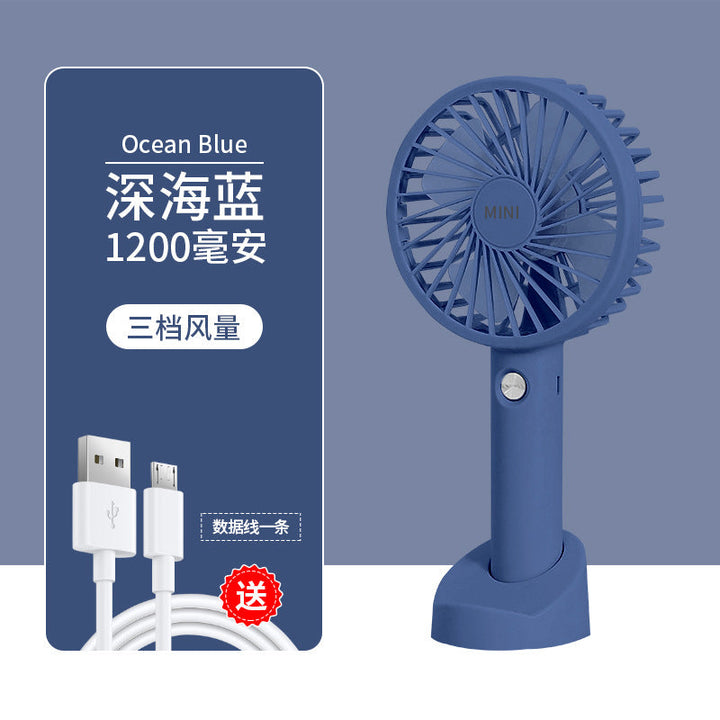 Unisex Portable Mini Fan with USB Connection and Variable Speed Control Kalsten
