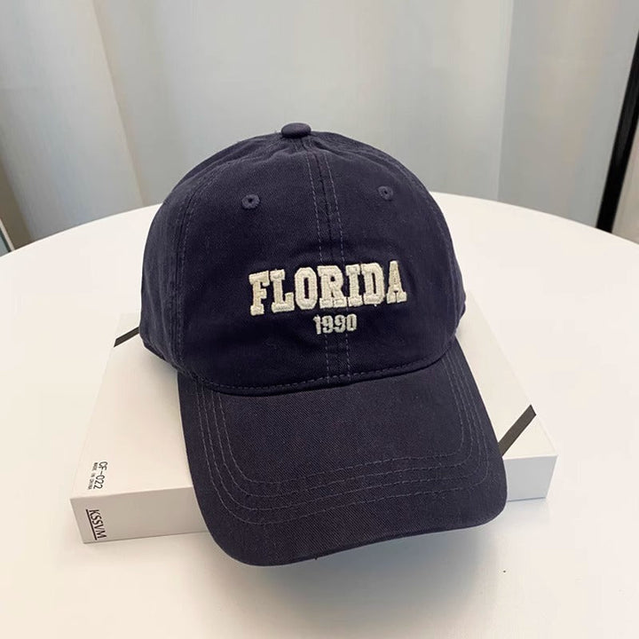 Men's Embroidered Cotton Adjustable Baseball Cap Kalsten