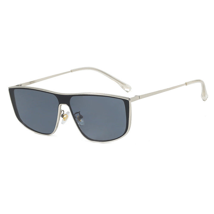 Women elegant square sunglasses with luxurious metal frame Kalsten