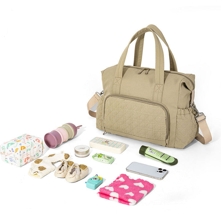 Sporty travel bag with innovative compartment design Kalsten