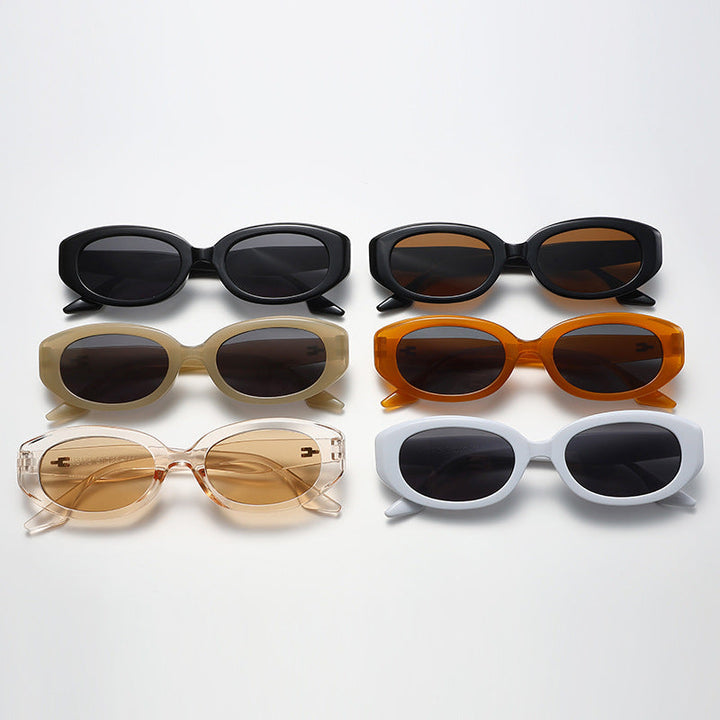 Women's fashionable sunglasses with modern, oval frame Kalsten