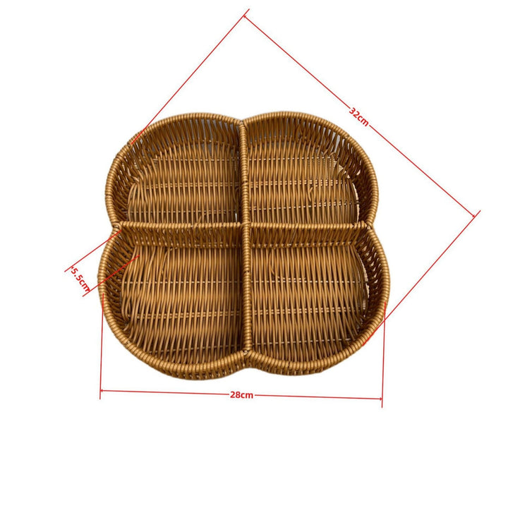 Women’s beef serving basket with four compartments Kalsten