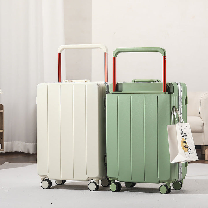 Unisex Lightweight Telescopic Handle Travel Suitcase Kalsten