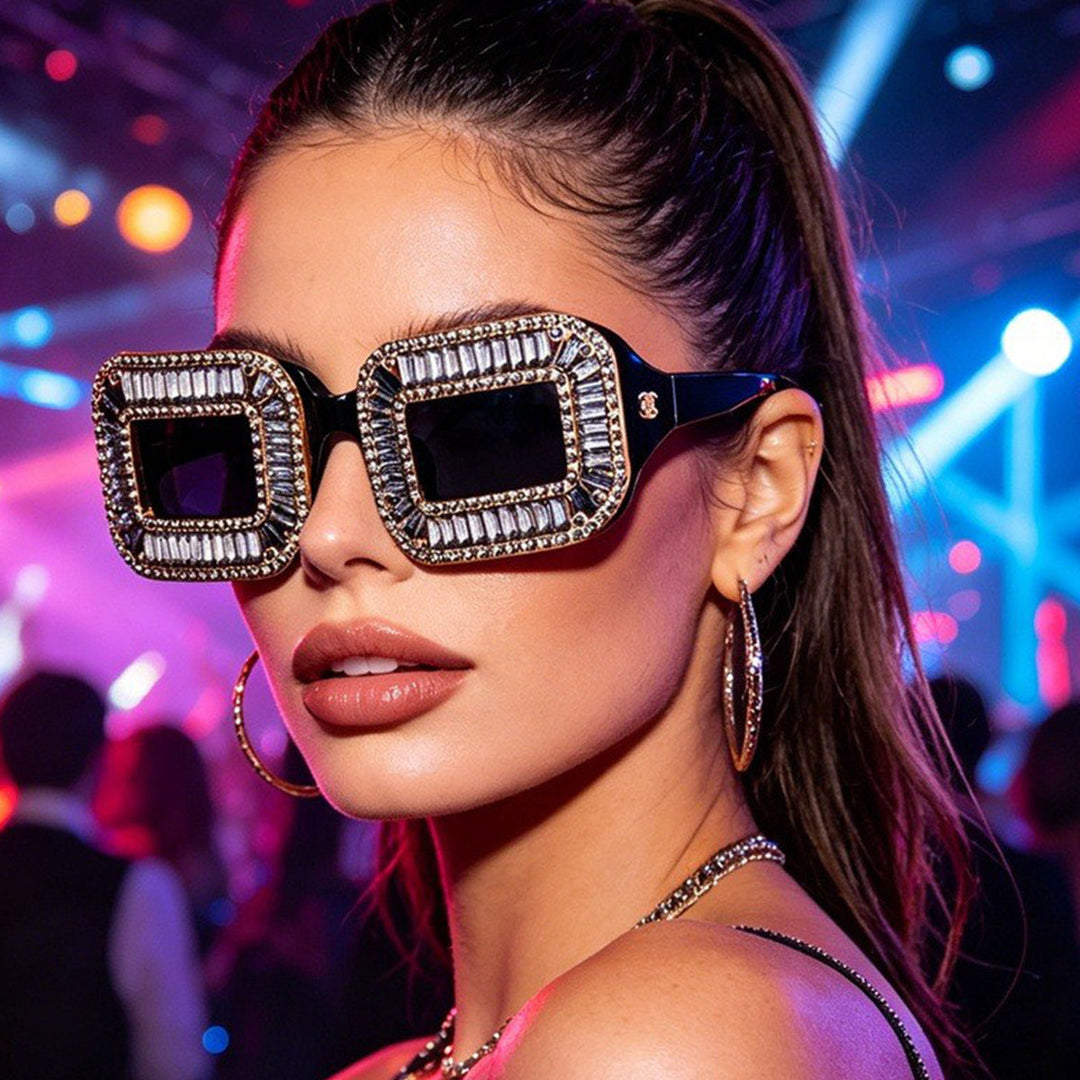 Women's designer sunglasses with extravagant stud embellishments Kalsten