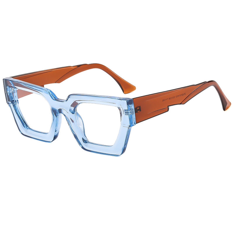 Ladies stylish square sunglasses in modern design with refined plastic frame Kalsten