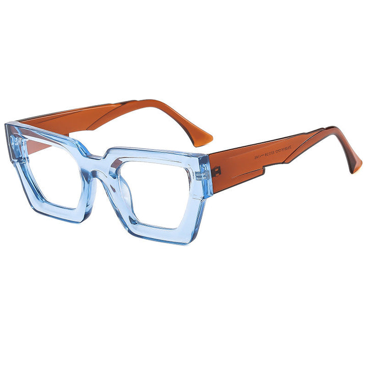 Ladies stylish square sunglasses in modern design with refined plastic frame Kalsten