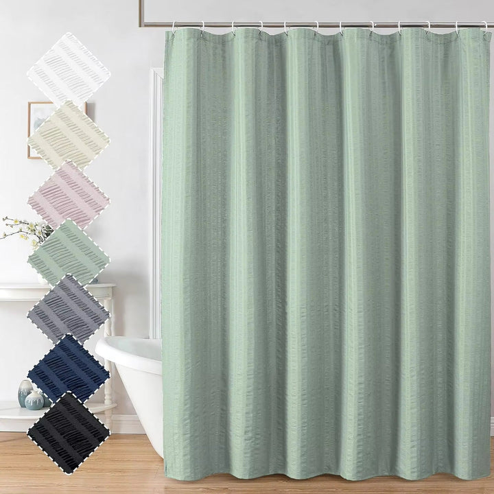 Premium Textured Shower Curtain Kalsten