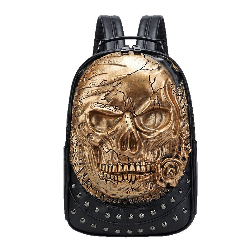Stylish backpack with skull design Kalsten