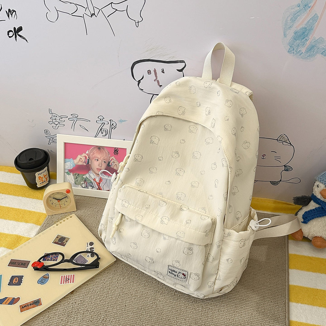Cute Casual Patterned School Backpack