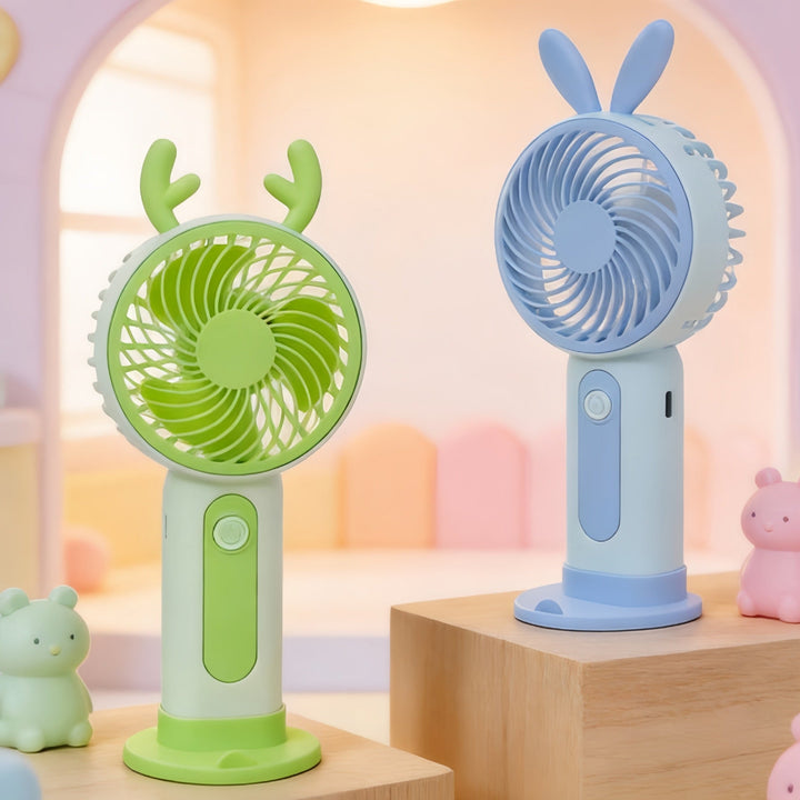 Ladies Hand Fan with Cute Animal Design Kalsten