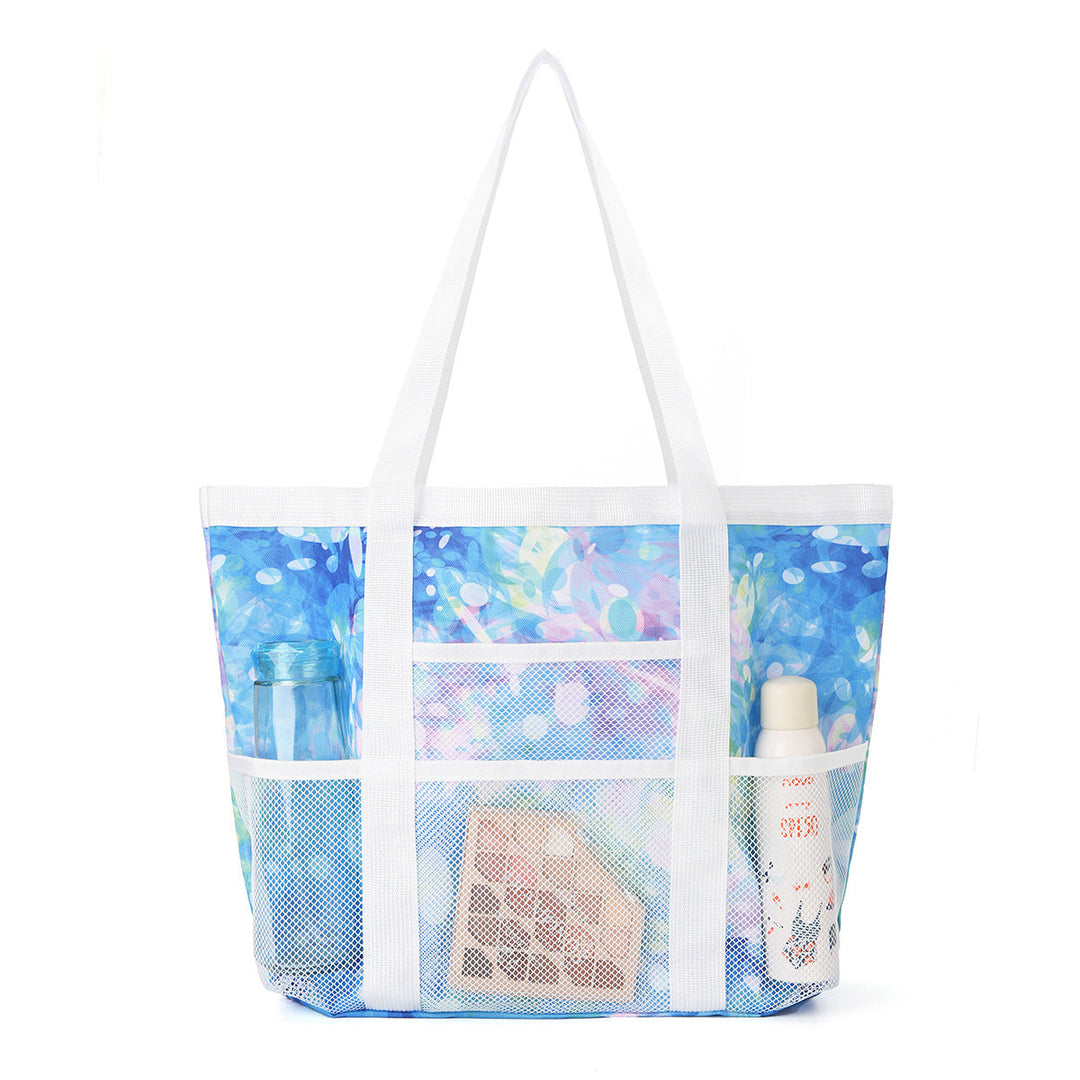 Spacious beach bag with breathable mesh design Kalsten
