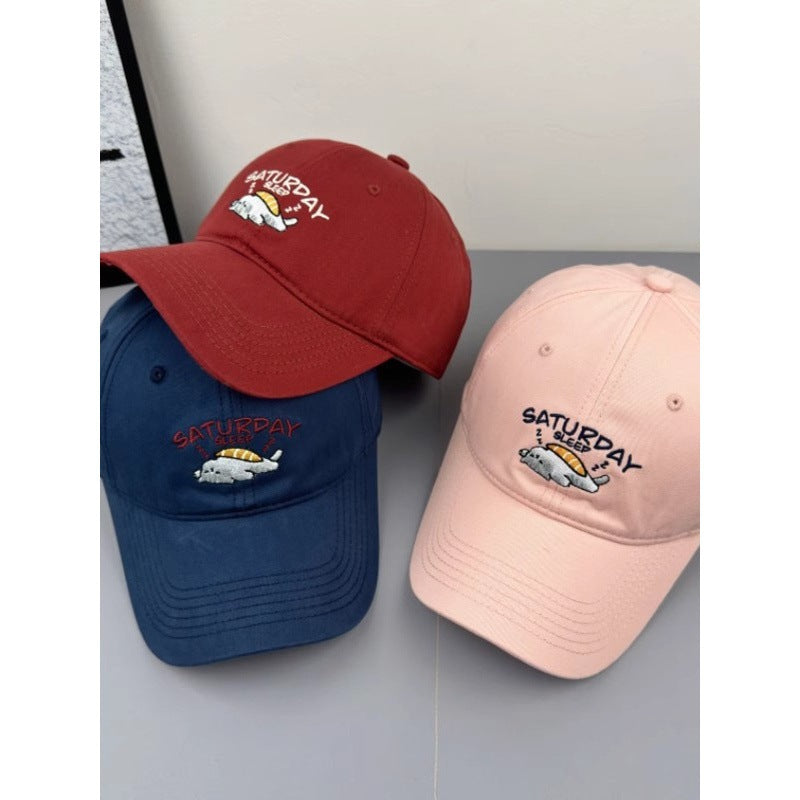 Unisex Playful Embroidered Cap Kalsten