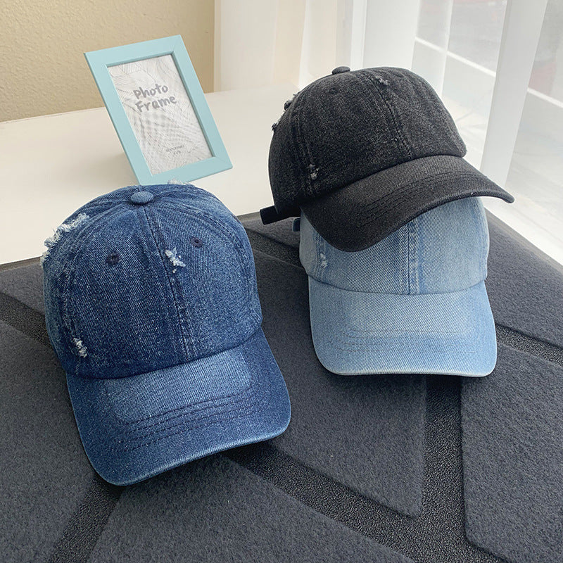Women's Distressed Denim Baseball Cap Kalsten 1784084168
