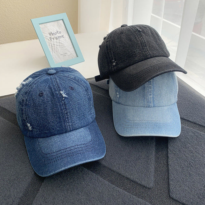 Women's Distressed Denim Baseball Cap Kalsten 1784084168