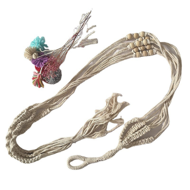Hanging Macrame Shelf Acalora